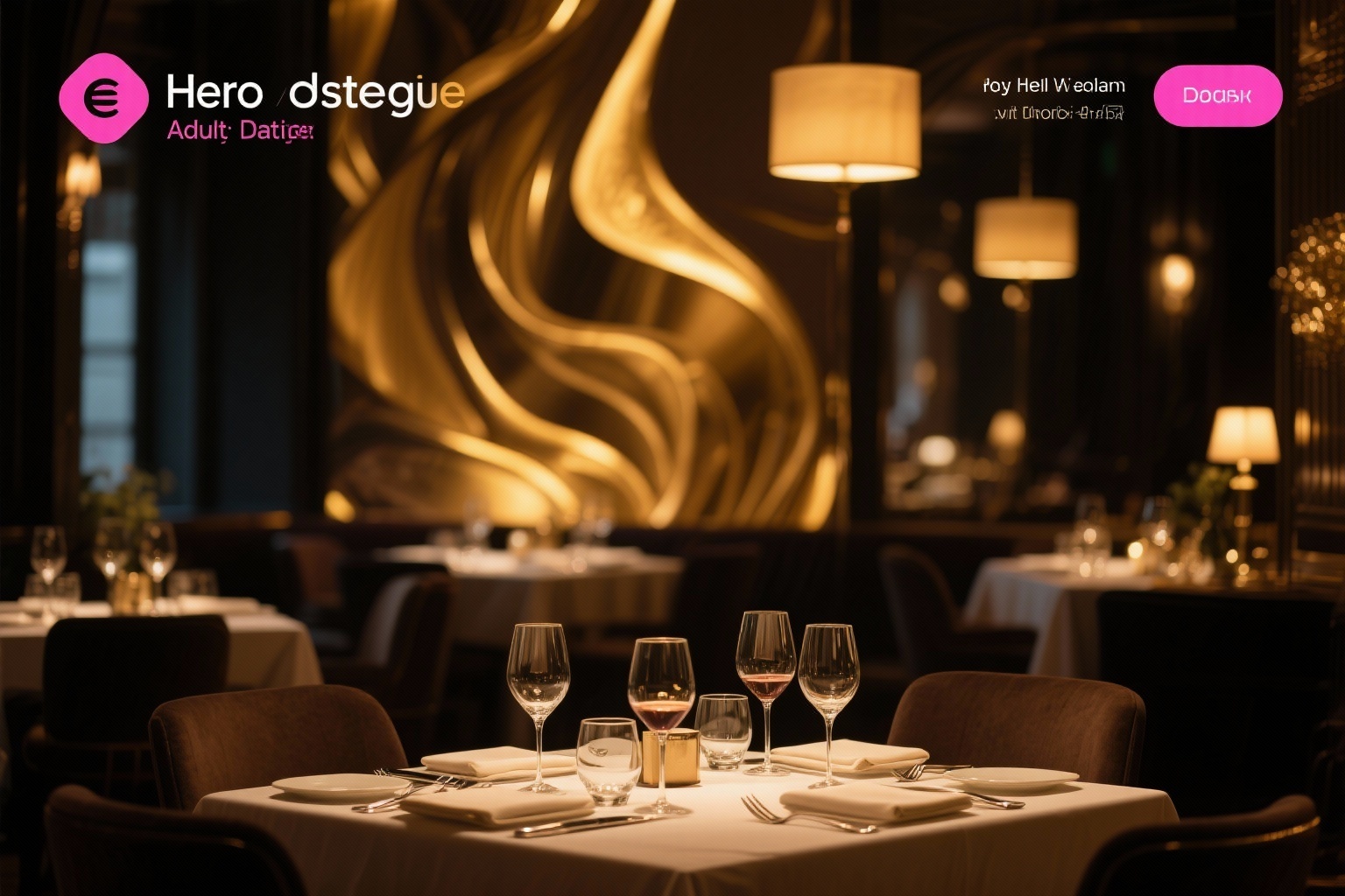 Restaurant élégant